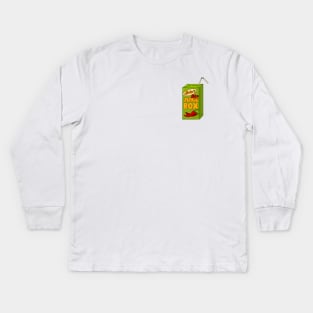 Alvin's Hot Juice Box Adventure Time Kids Long Sleeve T-Shirt